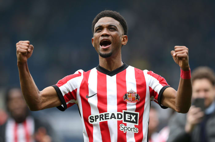 Amad Diallo Sunderland celebration